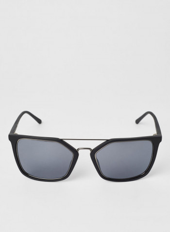 Men's Rectangular Sunglasses - Lens Size: 53 mm