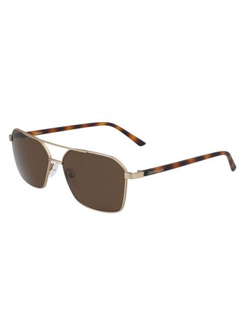 Men's UV Protection Pilot Sunglasses - Lens Size: 58 mm