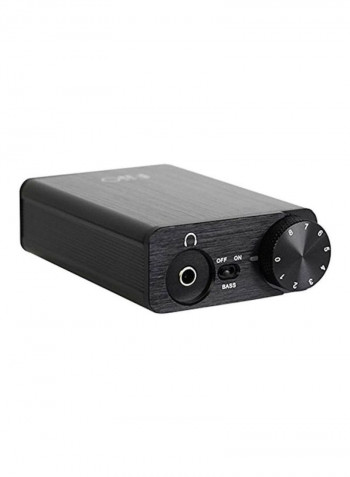 Desktop Amp Convertor 4.91x8x2.1cm Black