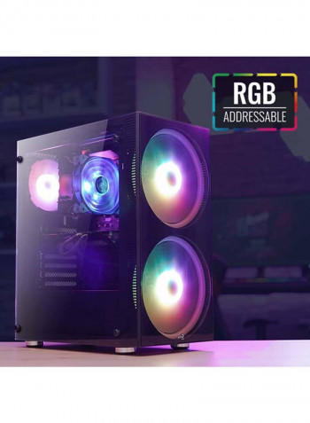Python ARGB MID Tower Case MultiColour
