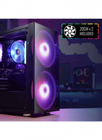 Python ARGB MID Tower Case MultiColour