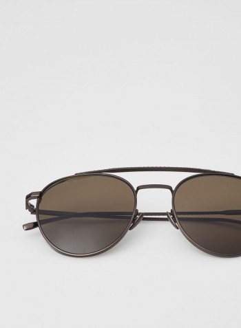 UV Protection Oval Sunglasses - Lens Size: 52 mm