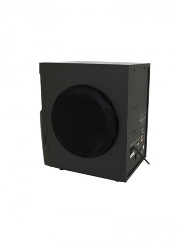 2.1ch Multimedia Bluetooth Speakers With FM Radio And Karaoke Function SHS-2105USRB Black