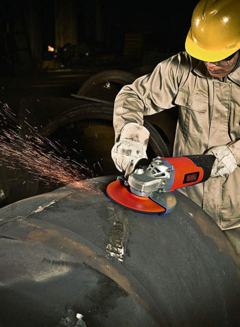 2200W Large Angle Grinder BDGL2218-B5 Orange/Black