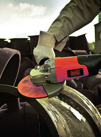 2200W Large Angle Grinder BDGL2218-B5 Orange/Black