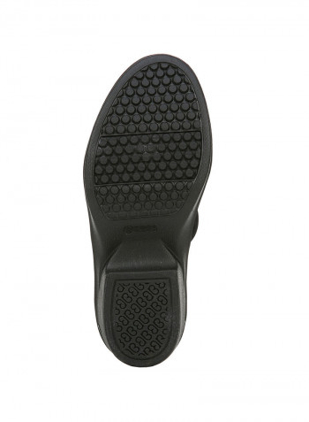 Natreasure Microfibre Comfort Slip-Ons Black