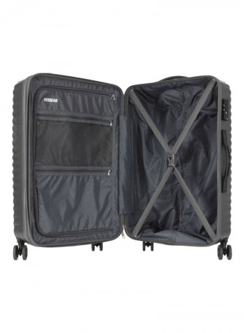 Sky Cove Spinner Luggage Trolley Grey