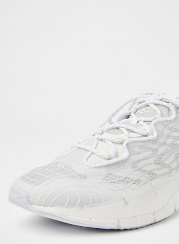 Unisex Zig Kinetica II Sneakers White/Pure Grey 3/Energy Glow