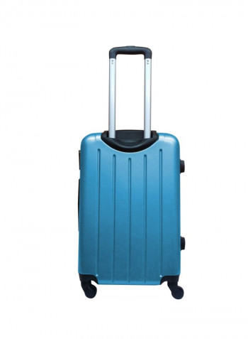 Lineage 2 Hardside 3 Piece Luggage Trolley Set Sky Blue/Silver