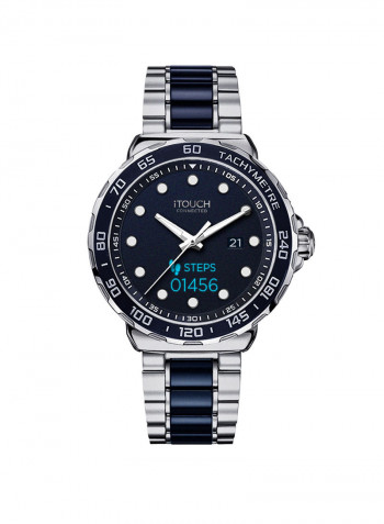 Smartwatch Connected Series Navy/Silver