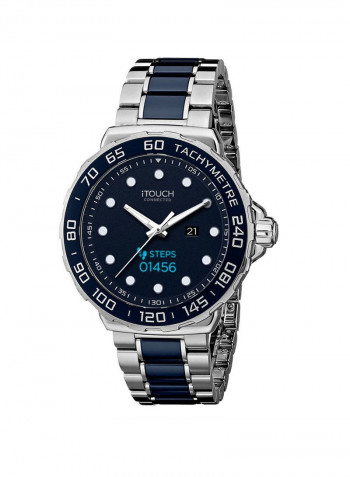 Smartwatch Connected Series Navy/Silver