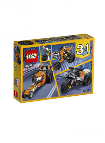 194-Piece Creator Sunset Street Bike Building Set 31059