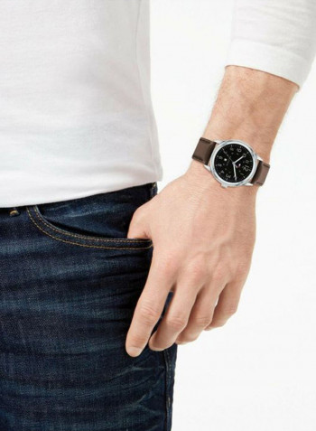 Men's Leather Analog Watch-1791812