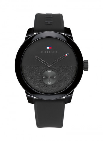 Men's Silicone Analog Watch-1791804