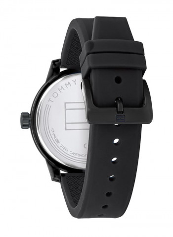 Men's Silicone Analog Watch-1791804