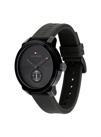 Men's Silicone Analog Watch-1791804
