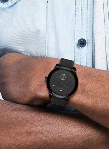 Men's Silicone Analog Watch-1791804