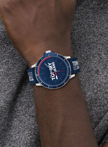 Men's Silicone Analog Watch-1791825