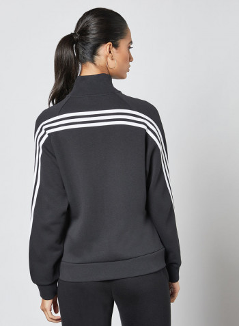 Future Icons 3-Stripes Track Jacket أسود/ أبيض