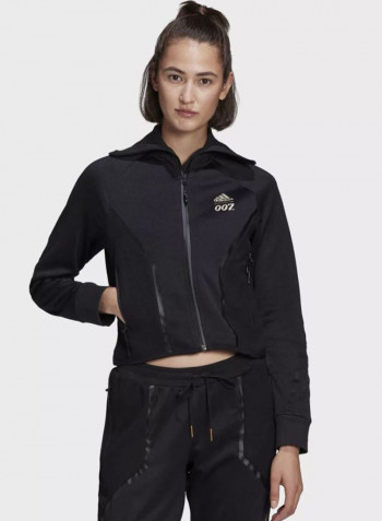 James Bond Track Jacket Black