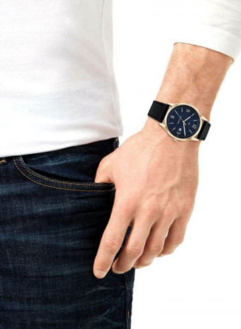 Men's Leather Analog Watch-1791815