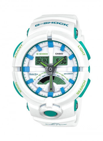 Men's Water Resistant Analog/Digital Watch Ga-500Wg-7Adr