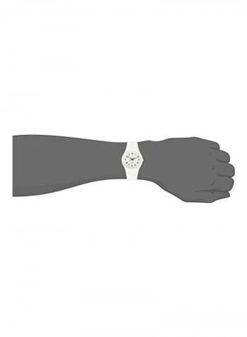 Women's Analog Wrist Watch with Silicone Strap