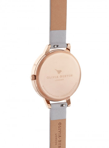 Women's Leather Analog Wrist Watch OB16VM37