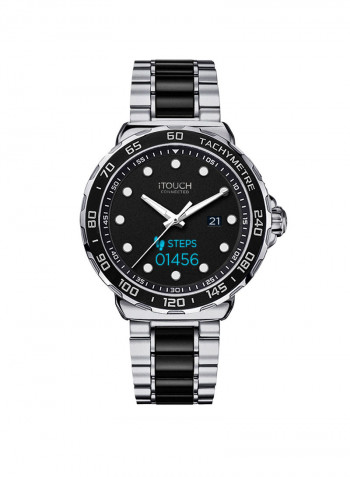 Smartwatch Connected Series Black And Silver