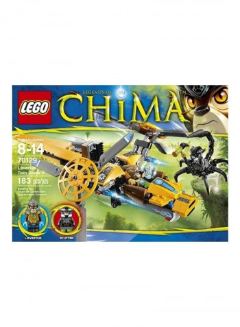 183-Piece Chima 70129 Lavertus Twin Blade Building Set