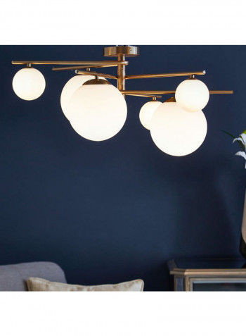 Mateo Blob Frosted Ceiling Lamp Warm White