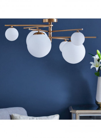 Mateo Blob Frosted Ceiling Lamp Warm White
