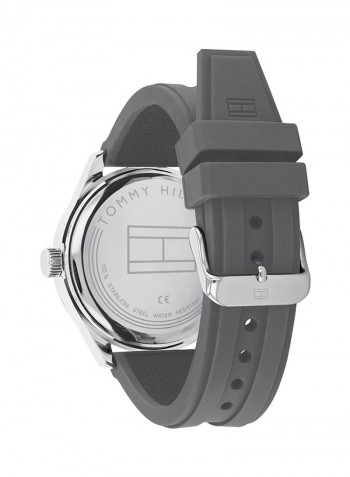 Men's Silicone Analog Watch-1791820