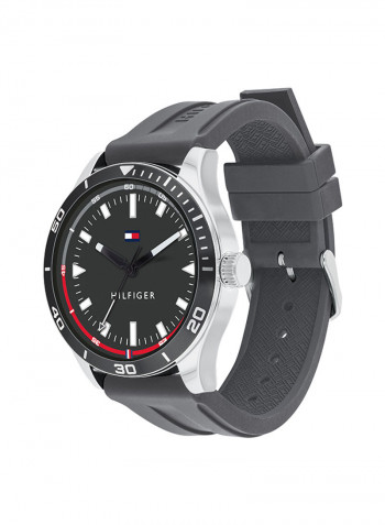 Men's Silicone Analog Watch-1791820