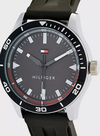 Men's Silicone Analog Watch-1791820