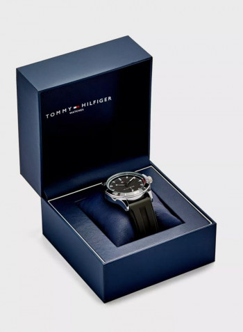 Men's Silicone Analog Watch-1791820