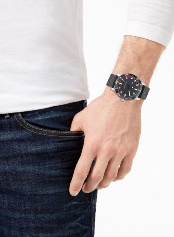 Men's Silicone Analog Watch-1791820
