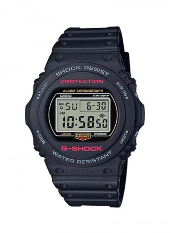 Men's Water Resistant Digital Watch DW-5750E-1BDR