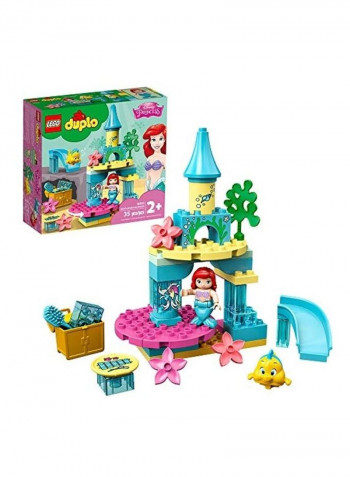 35-Piece 10922 Disney Ariel's Undersea Castle Building Set