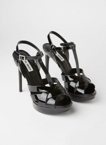 Faline High Heel Sandals Black