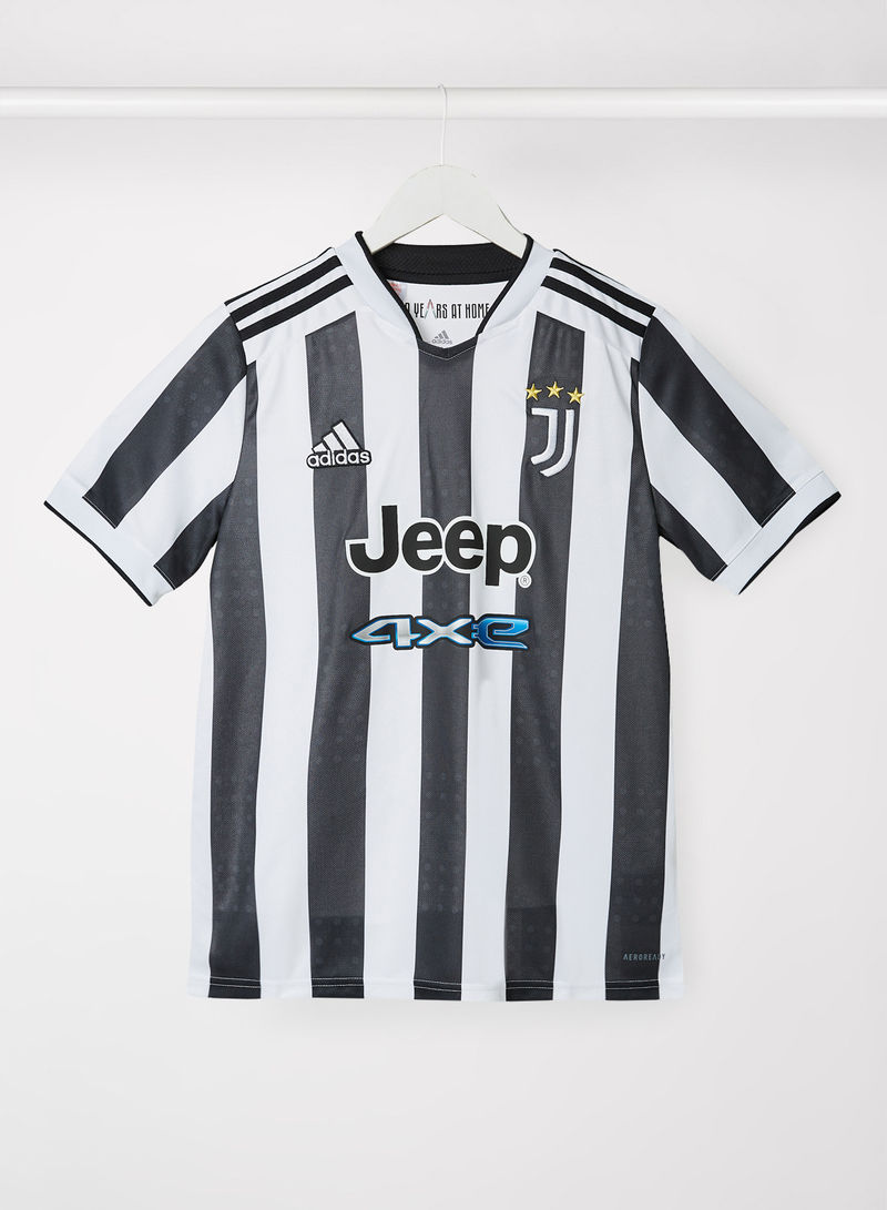 Teen Juventus 21/22 Home Jersey White/Black