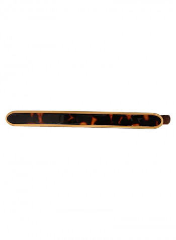 French Of Tokyo Handmade Bobby Pin Brown/Black/Gold