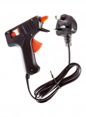 Mini Hot Temp With UK Plug Glue Gun Brown/Orange 5.5x3.5x1inch