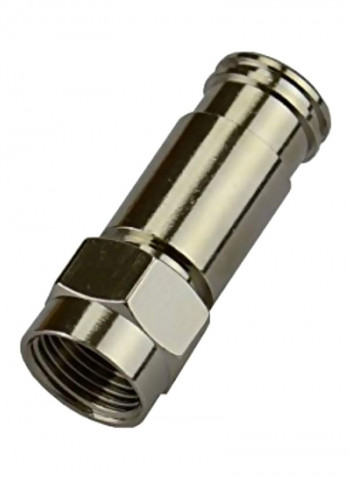 25-Piece F-Connector Gold