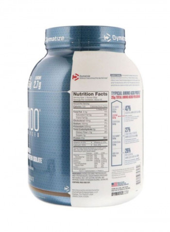 ISO 100 Hydrolysed Protein Powder - Gourmet Vanilla