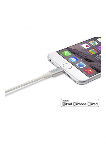 Lightning Port Data Sync Charging Cable 6feet Grey