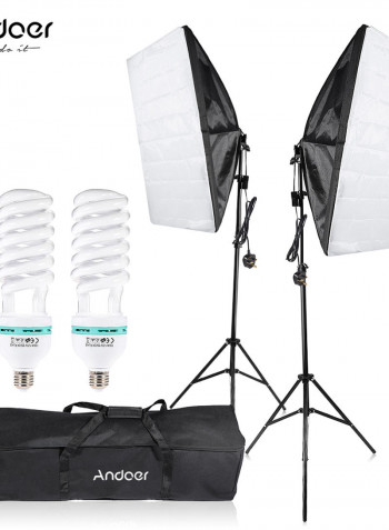 Studio Photography Video Lighting Kit Multicolour