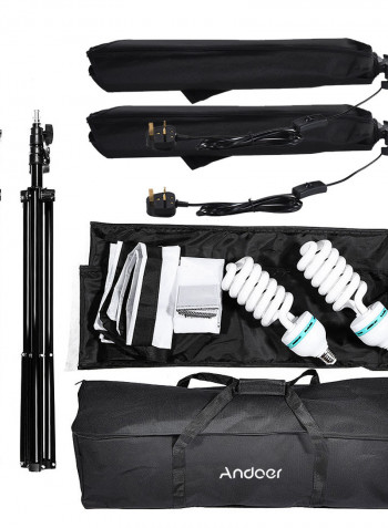 Studio Photography Video Lighting Kit Multicolour