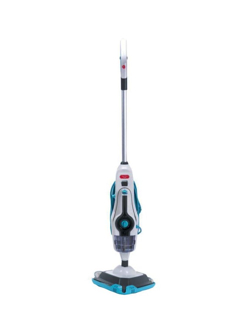 2-In-1 Steam Mop And Handheld Vacuum Cleaner 1600W HS86-SFC-M Blue/White