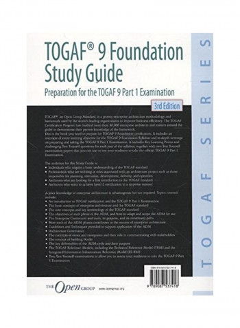 TOGAF 9 Foundation Study Guide Paperback 3